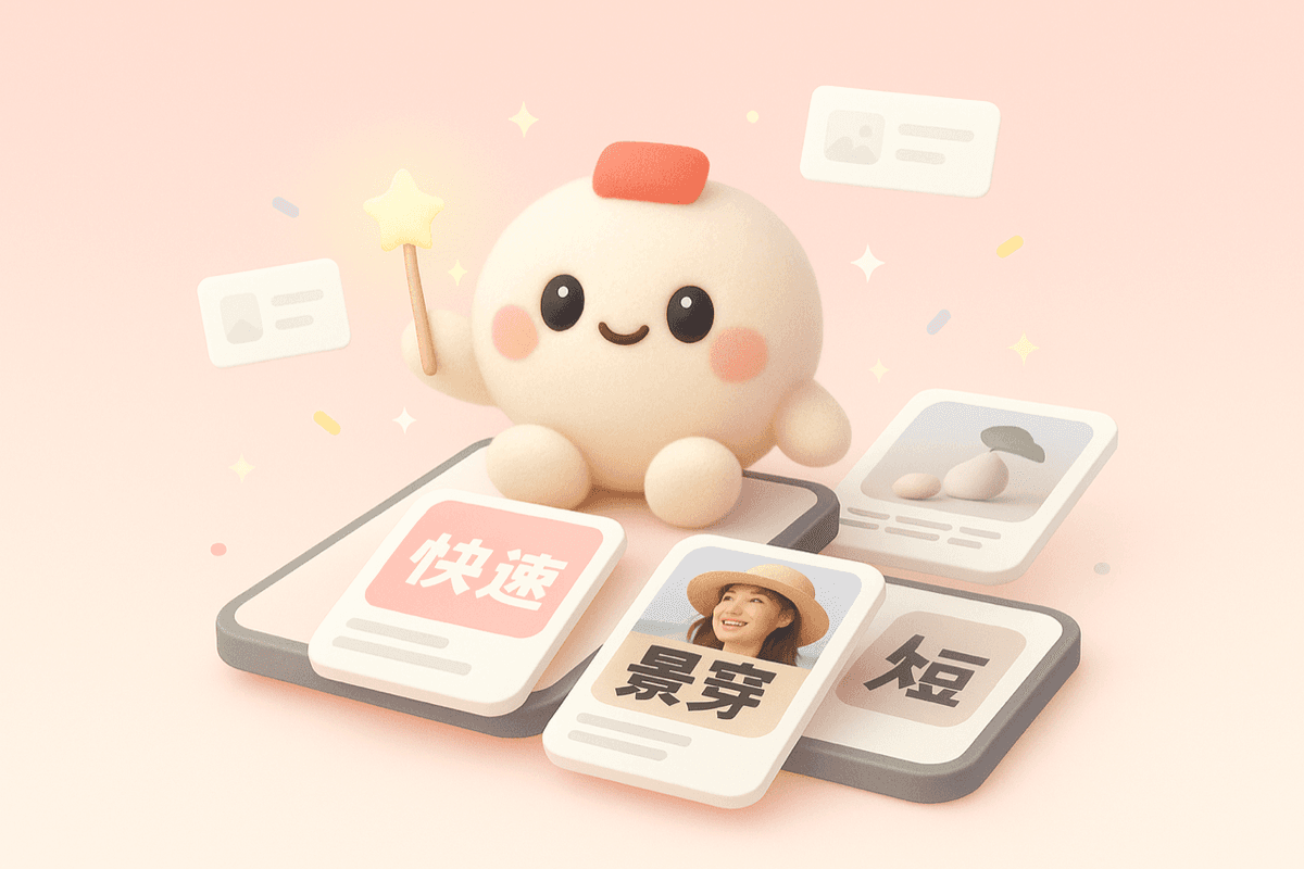 封面星 AI 生成的小红书封面示例